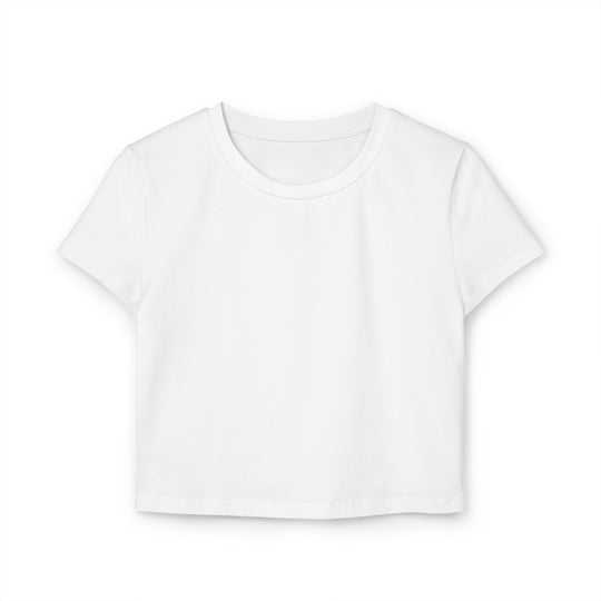Baby Tee — 'I Flirt as a Joke and Panic When It Works' Funny Graphic Tee