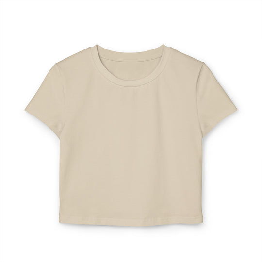 Baby Tee — 'I Flirt as a Joke and Panic When It Works' Funny Graphic Tee