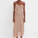 Floor-Length Dress in Ginger