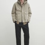 Parka with removable lining