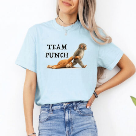 Team Punch Comfort Colors® T-Shirt, Baby Monkey Punch Shirt - Image 4