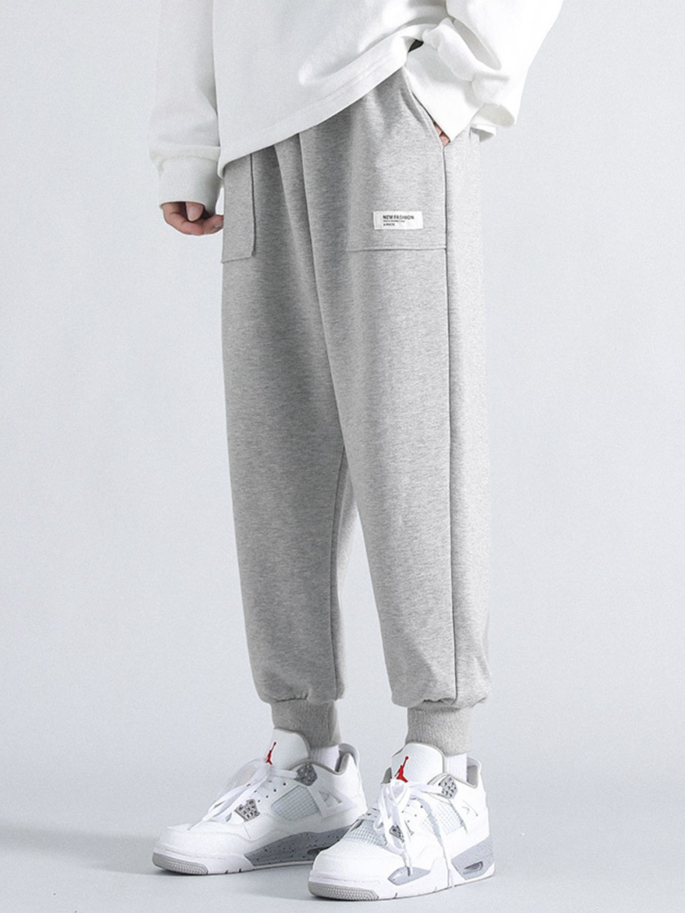 Men's Plus Size Casual Loose Fit Joggers