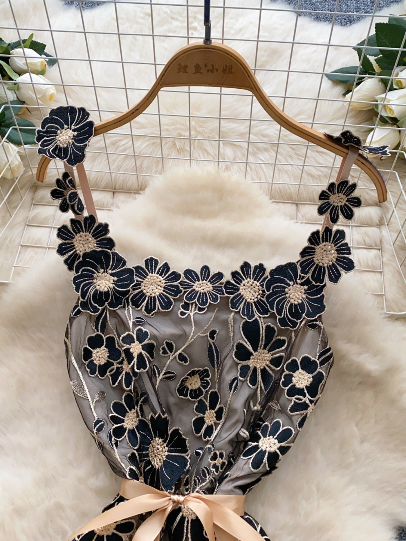 Floral Tie Waist Mini Dress - Image 26