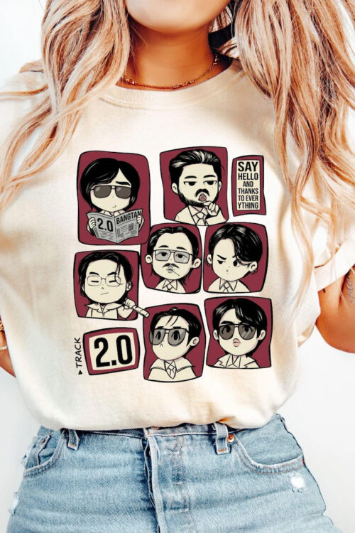 BTS 2.0 Arirang T-Shirt – Kpop Fan Inspired Graphic Tee, Cute Group Sweatshirt, Tour 2026 Style Hoodie