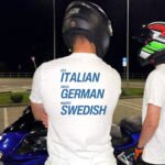 EAT ITALIAN DRIVE GERMAN MARRY SWEDISH T-SHIRT - Image 2
