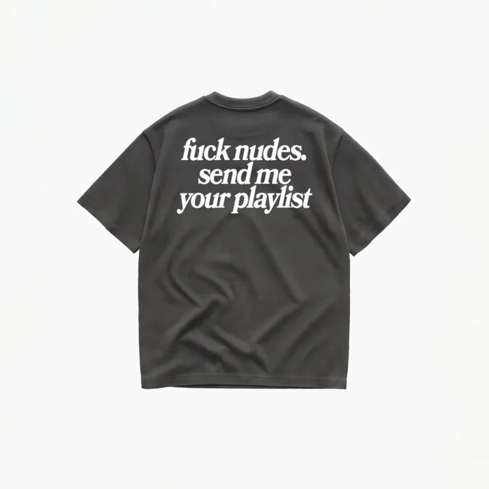 SEND ME YOUR PLAYLIST T-SHIRT - Image 6