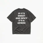 If It's Sweet And Spicy It's A Gemini T-Shirt - Image 4