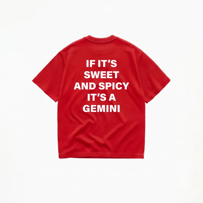 If It's Sweet And Spicy It's A Gemini T-Shirt - Image 5