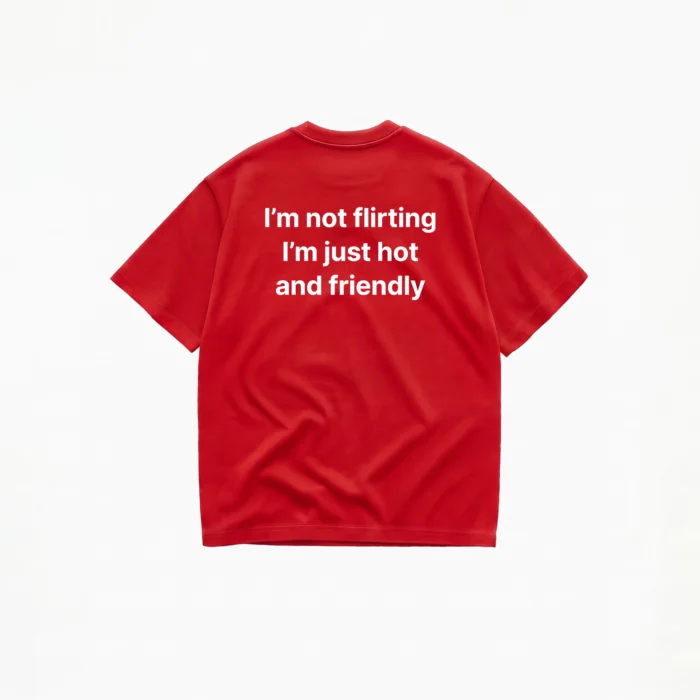I'M NOT FLIRTING T-SHIRT - Image 4