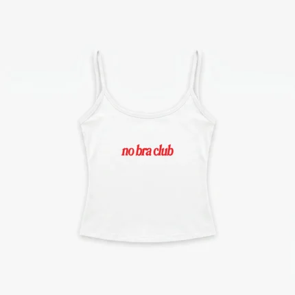NO BRA CLUB RIB TOP