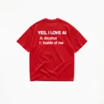 YES I LOVE AI T-SHIRT - Image 5