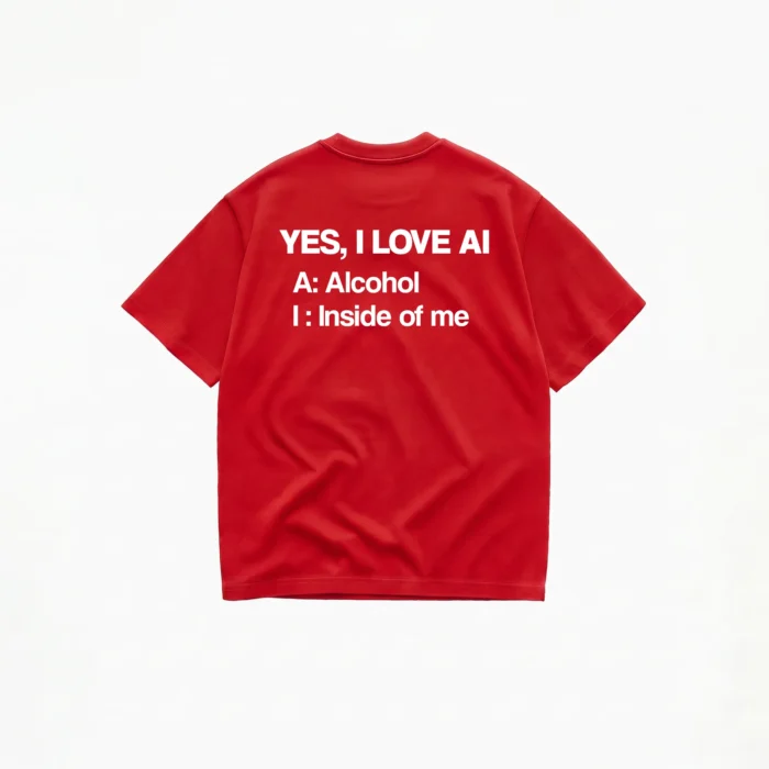 YES I LOVE AI T-SHIRT - Image 5