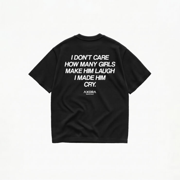 I DON'T CARE HOW MANY GIRLS MAKE HIM LAUGH T-SHIRT - Image 2